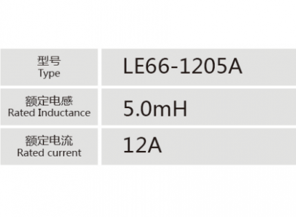 LE66-1205.A小功率電抗器